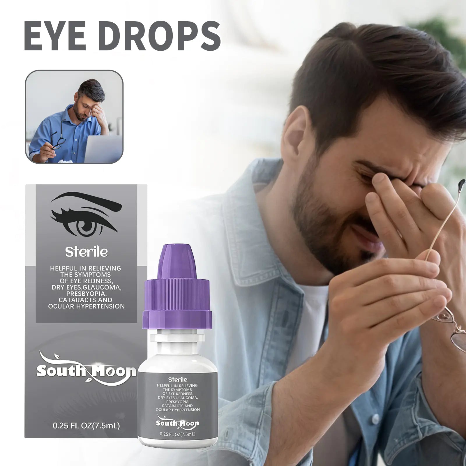 South Moon Eye Drops for Eye Care and Relief