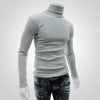 Men's Turtleneck Knit Pullover Long Sleeve Sweater