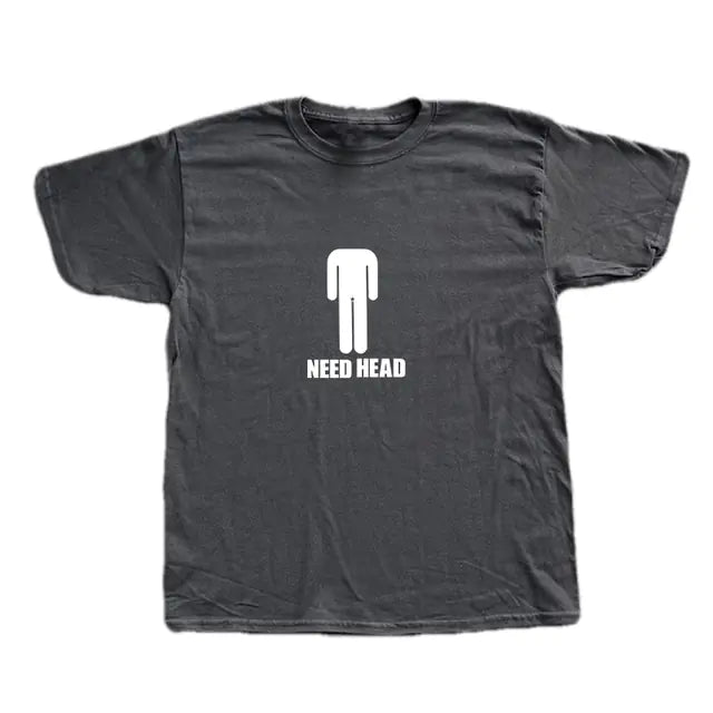 Vintage Y2K Graphic Print Oversized Cotton T-shirt