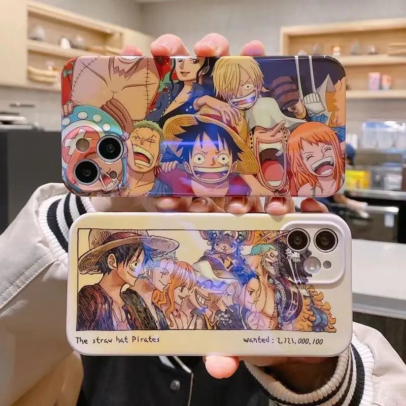 Anime One Piece Phone Case for iPhone 11/12/13 Pro Max