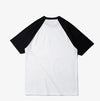 Color Block Short Sleeve T-Shirt with Round Neck