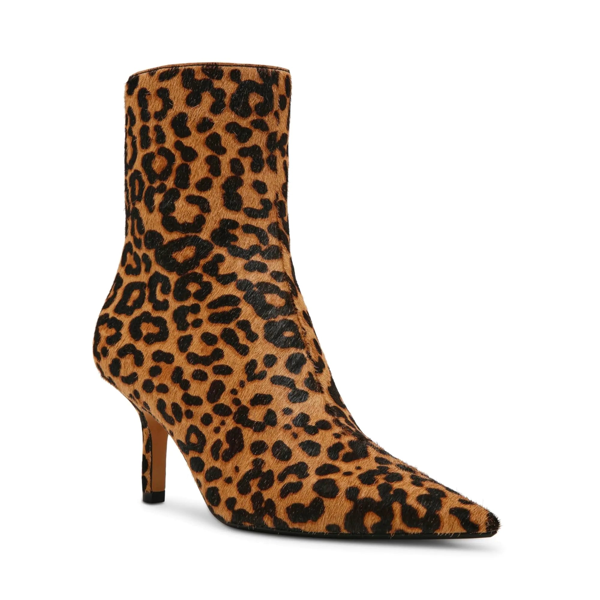 Steve Madden Womens Alston Ankle Boot Leopard 7.5
