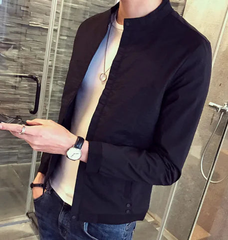 2019 Fall Men's Slim Fit Casual Jacket (Korean Style)