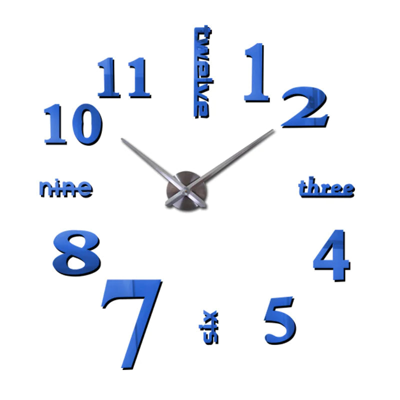 Creative Acrylic Mirror Wall Clock