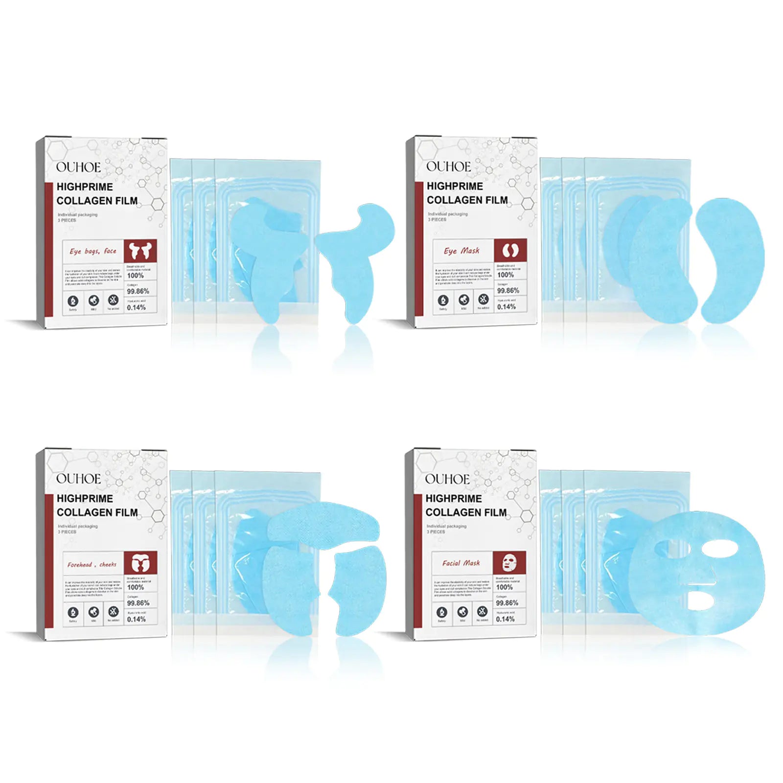 OUHOE Hydrolyzed Collagen Skincare Set for Firm Skin