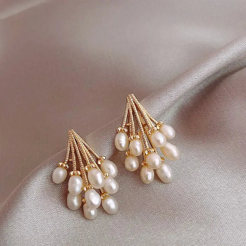 Korean Stylish Pearl Earrings for Women