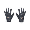 Under Armour Womens Motive Softball Gloves (012) Pitch Gray/Pitch Gray/Metallic Rose Gold Large