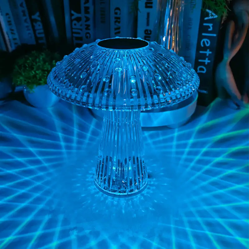 16-Color Touch Remote Control USB Crystal Table Lamp