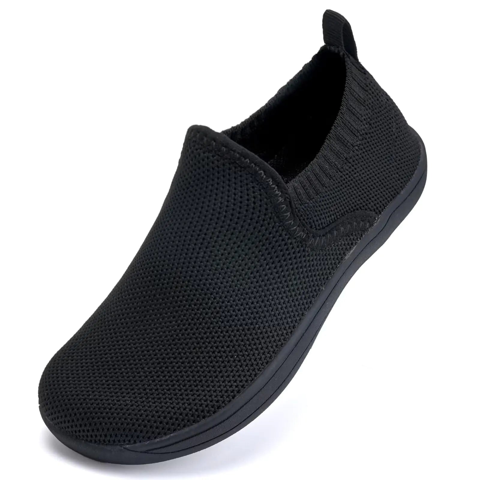 WateLves Toddler Boys Girls Sneakers Wide Barefoot Shoes Lightweight-Breathable-Water-Shoes Minimalist-Slip-on-Walking-Shoes(Black31)