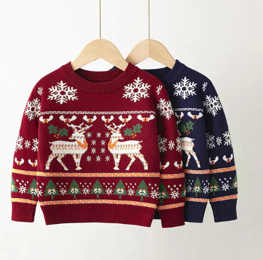 Knitted Sweater for Children