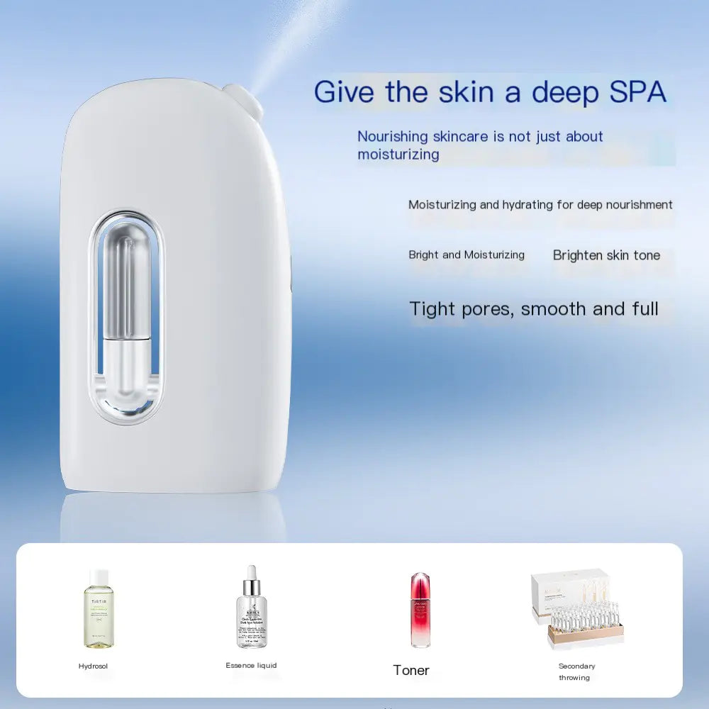 Portable Oxygen Infusion Facial Spray Hydration Device