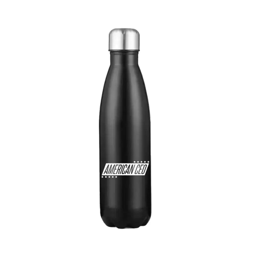 10 Stars American CEO 17oz Stainless Steel Water Bottle