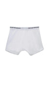 Emporio Armani Mens Cotton Boxer Briefs White Small