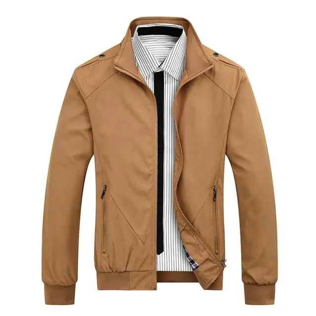Trendy Slim Fit Men's Korean Style Jacket