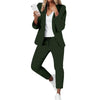 Lainuyoah Women Suit Sets For Work 2024 Fall Two Piece Blazer Jacket and Pencil Pants Business Casual Office Formal Outfits