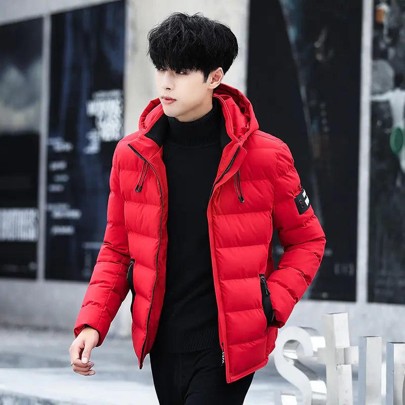 Men's Hooded Winter Jacket - Thick Warm Parka 6XL-7XL