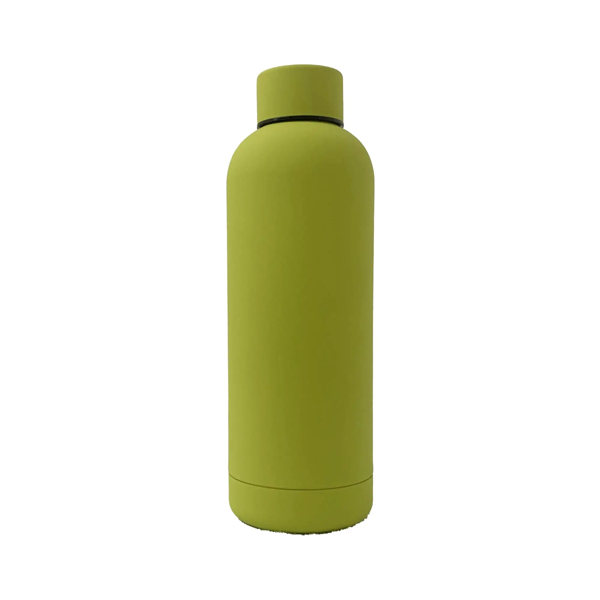 17oz Rubber Vacuum Insulated Stainless Steel Water Bottle