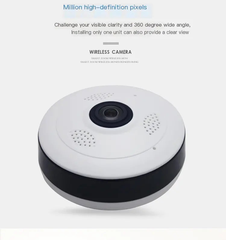 V380 Wireless Smart 360° HD Surveillance Camera