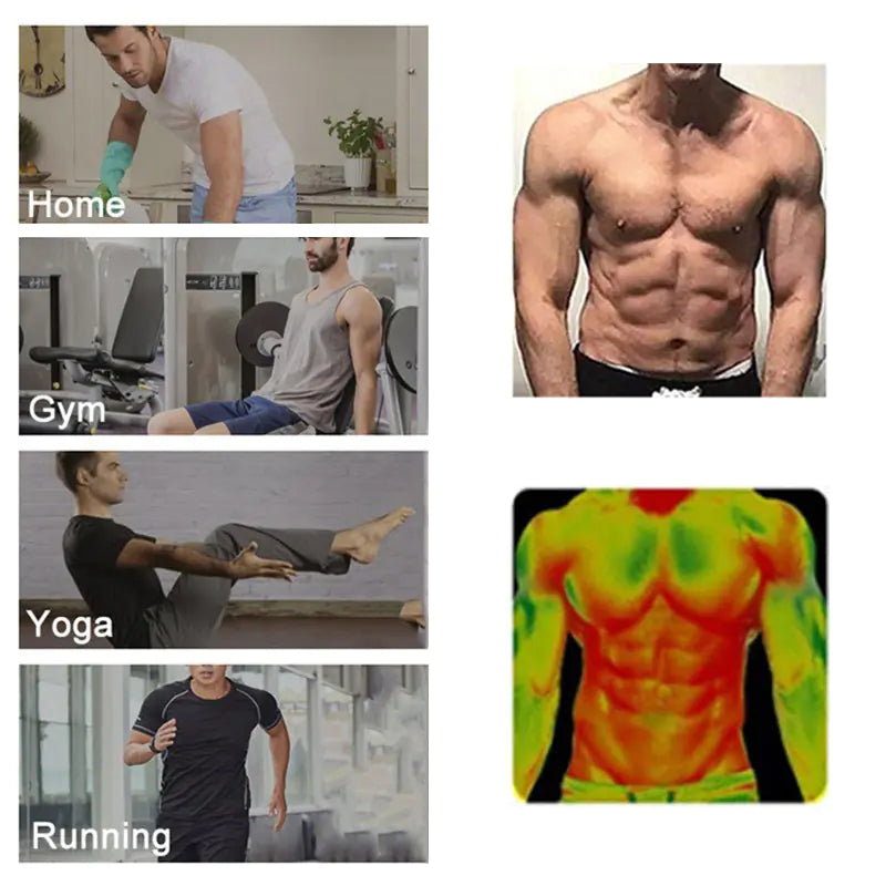 Men's Waist Trainer Slimming Belt for Workout Fitness