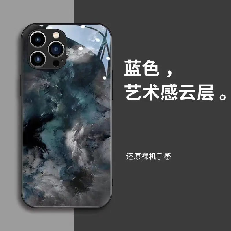 Artistic iPhone Case for 12/13/14 Pro Max & XR