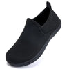WateLves Toddler Boys Girls Sneakers Wide Barefoot Shoes Lightweight-Breathable-Water-Shoes Minimalist-Slip-on-Walking-Shoes(Black31)