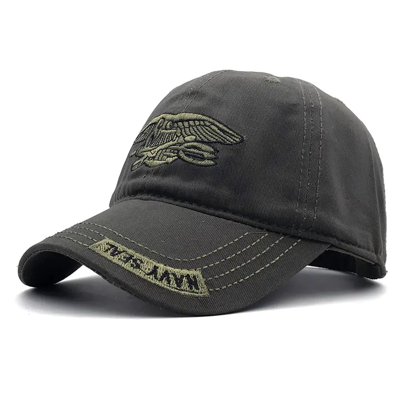 Camo Baseball Cap - Tactical Sun Hat for Outdoor Use
