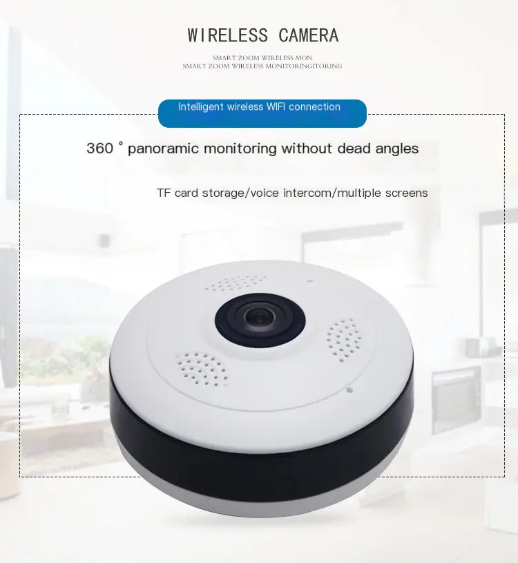 V380 Wireless Smart 360° HD Surveillance Camera