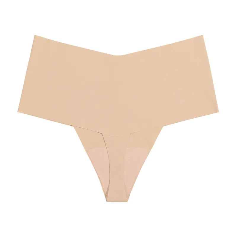 High-Waist Cotton G-String Panties for Women (Plus Size)