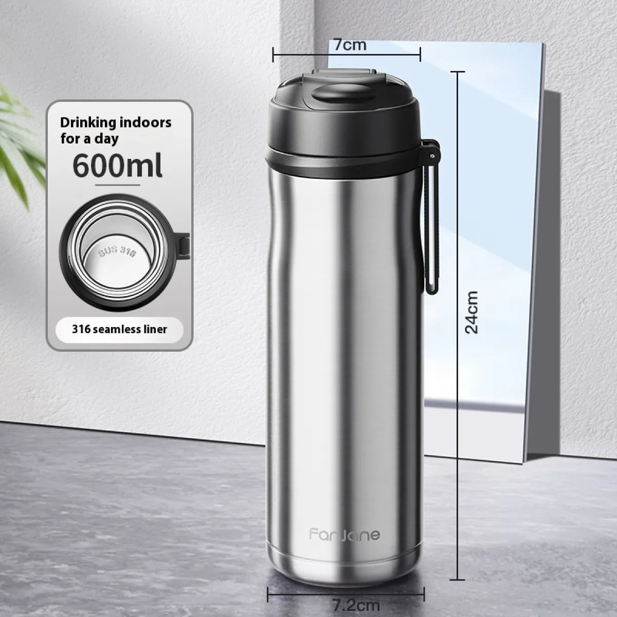 Magnetic Tea Infuser Thermos