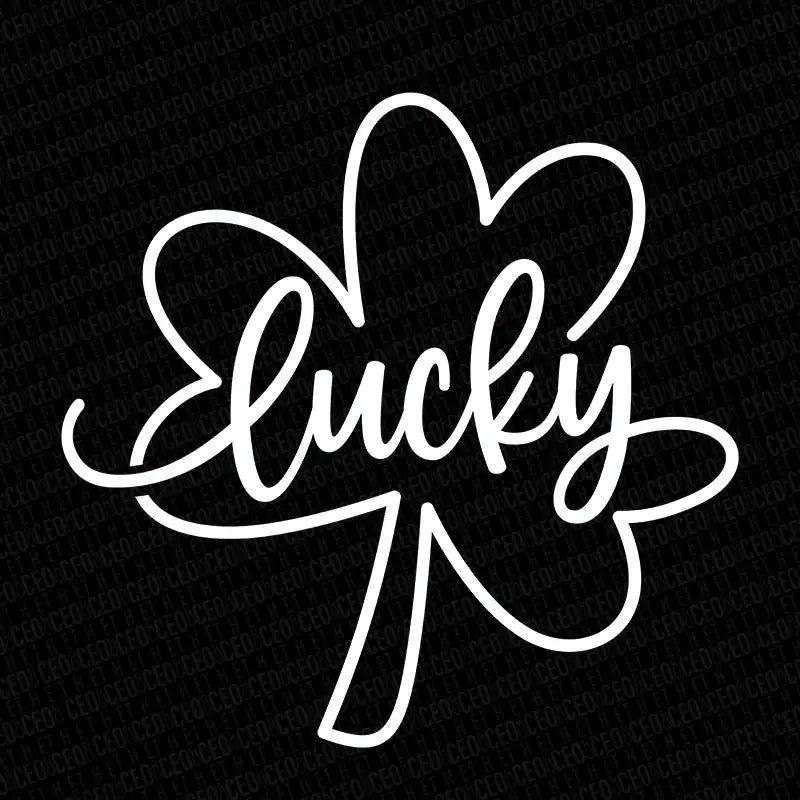 Plain Lucky St. Patty’s – DTF Transfer