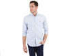 Ralph Lauren Polo Mens Slim Fit Stripe Shirt White/Blue (S)