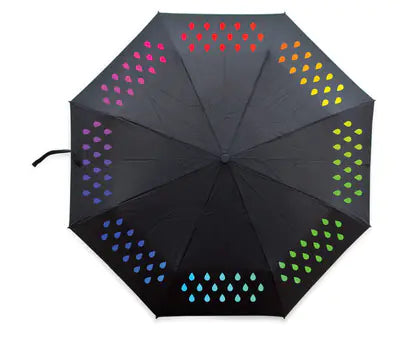 Color-Changing Umbrella with Gradient Design (Foldable)