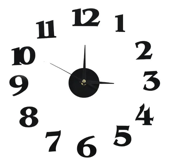 Creative Acrylic Mirror Wall Clock