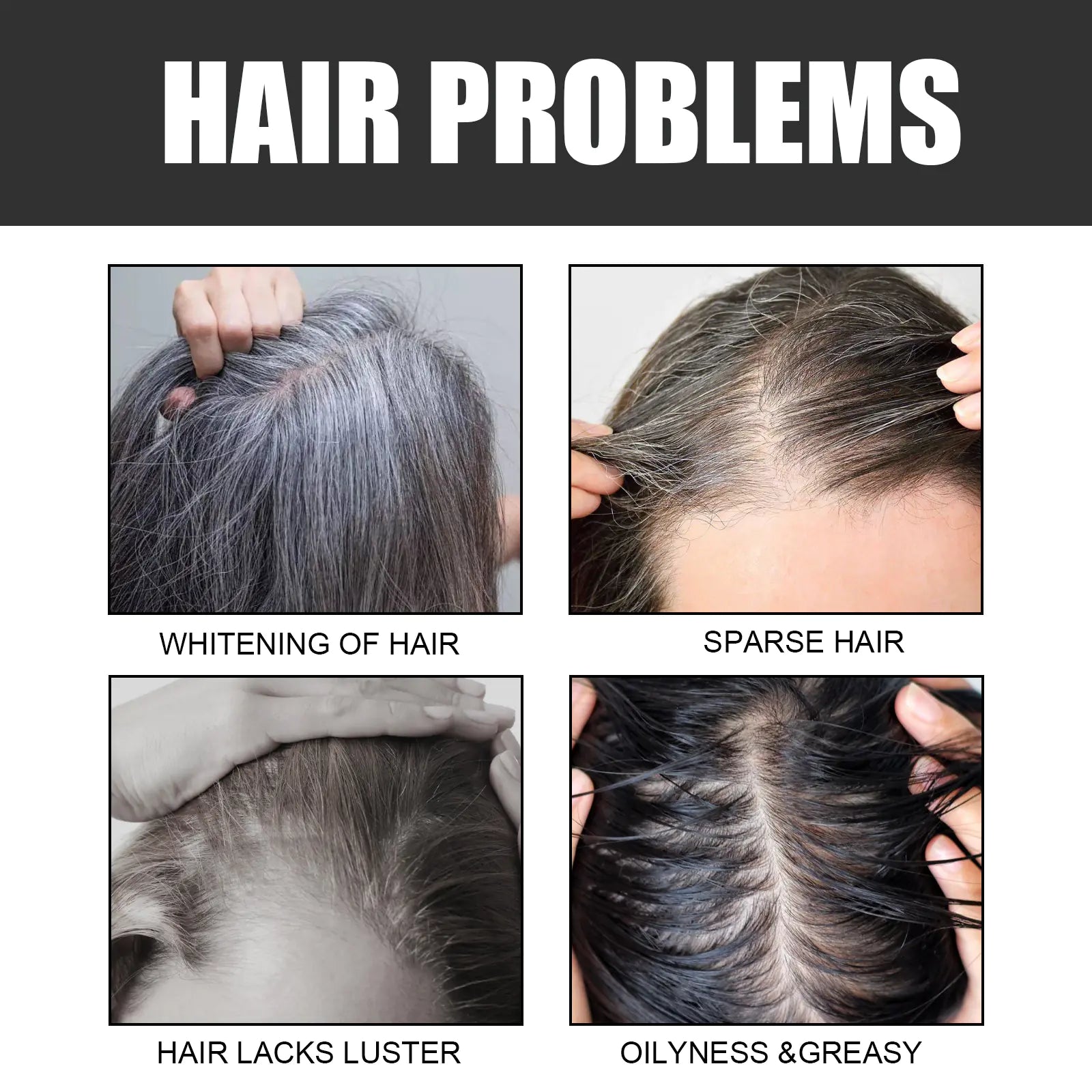 OUHOE Black Hair Soap for Nourishing and Repairing