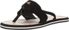 Lauren Ralph Lauren Rosalind Sandal Black Nubuck Pu 9 B (M)