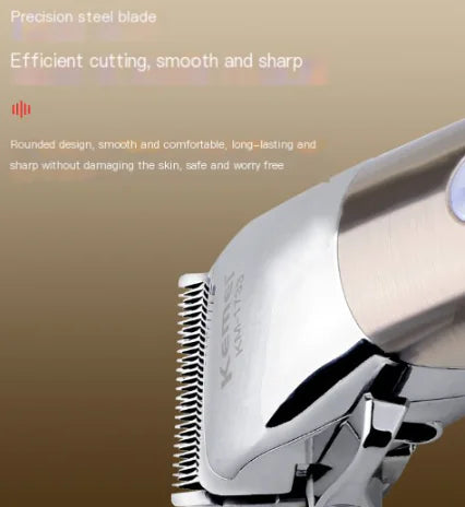 KEMEI Professional LCD Hair Clipper Set for Styling