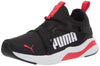 PUMA Softride Rift Slip-On Pop (Little Kid) Puma Black/High-Risk Red 1 13 Little Kid M