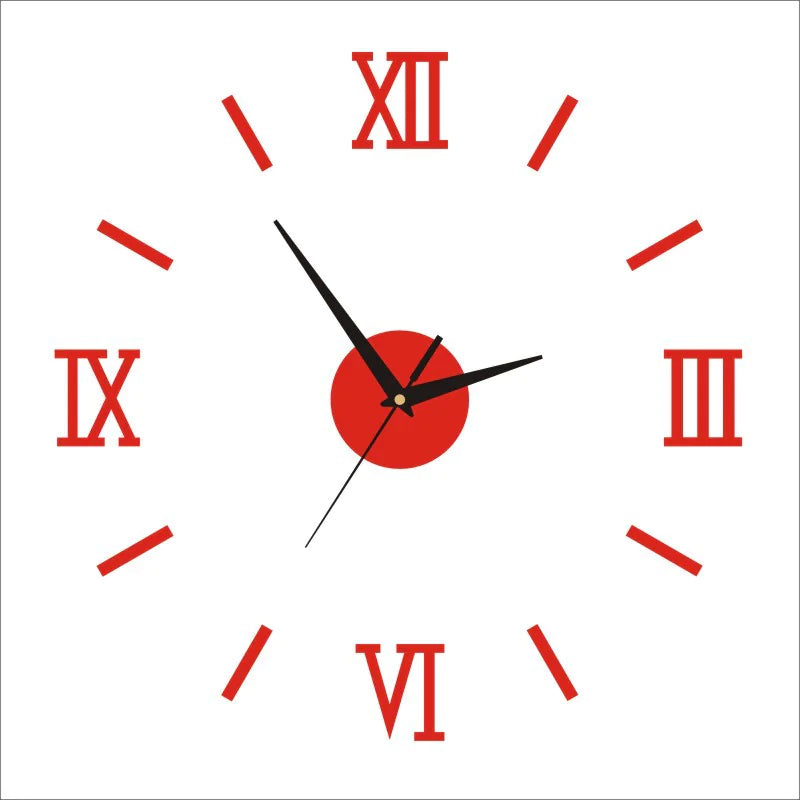 Creative Acrylic Mirror Wall Clock