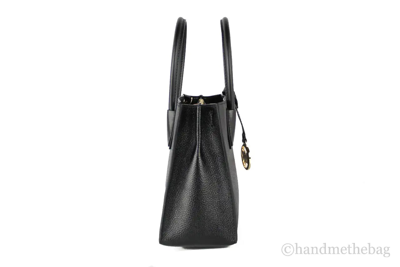 Michael Kors Mercer Medium Black Convertible Messenger Crossbody Bag