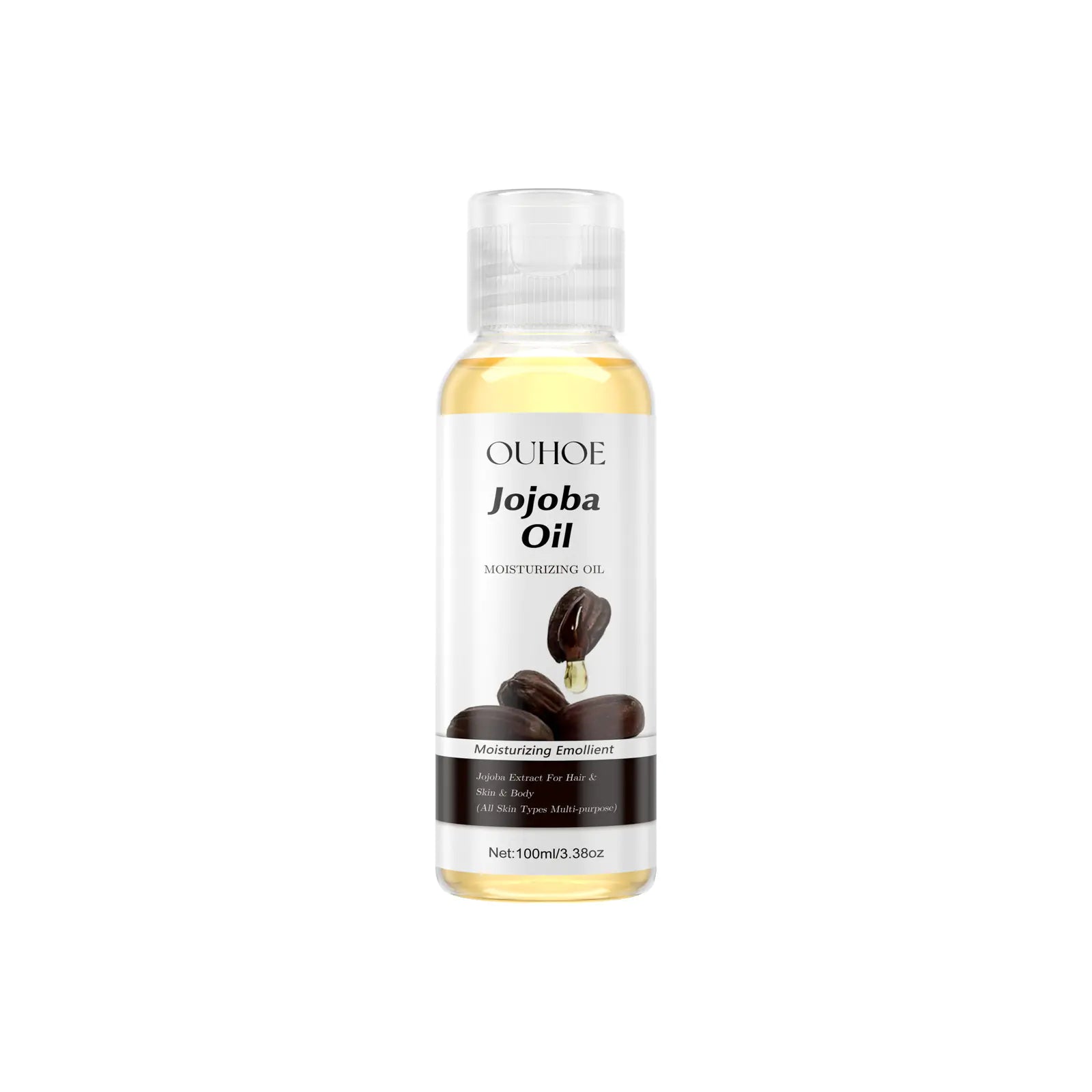 OUHOE Jojoba Oil for Hydrated Skin and Hair Care