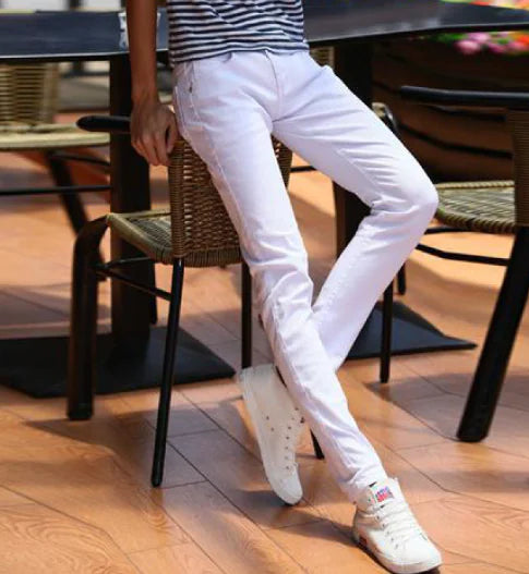 Trendy Men's Stretch Slim Fit Korean Style Jeans
