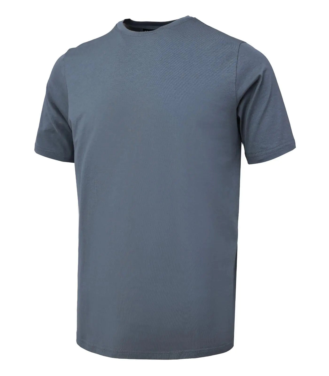 WORK IDEA Mens Cotton T-Shirts Crew Neck Short Sleeve Tees for Men Summer Basic TopsDark GreyXXL