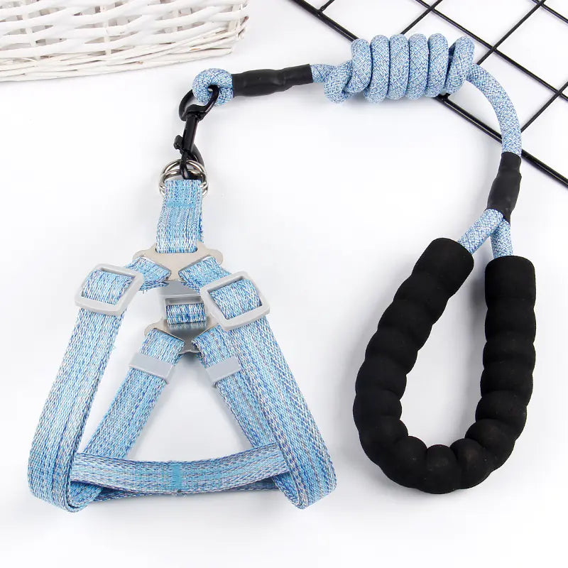Pet Chest Harness with Lead Rope