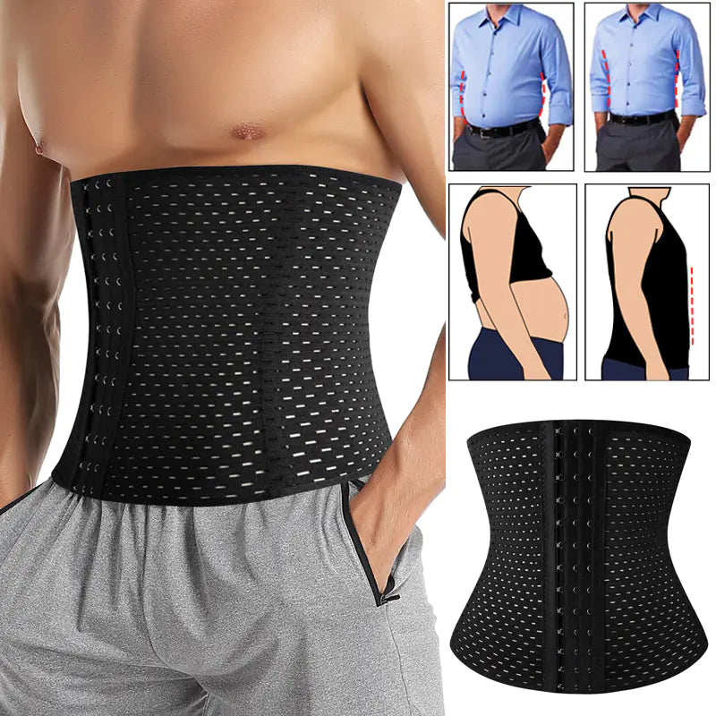 Men's Slimming Waist Trainer Corset for Tummy Control