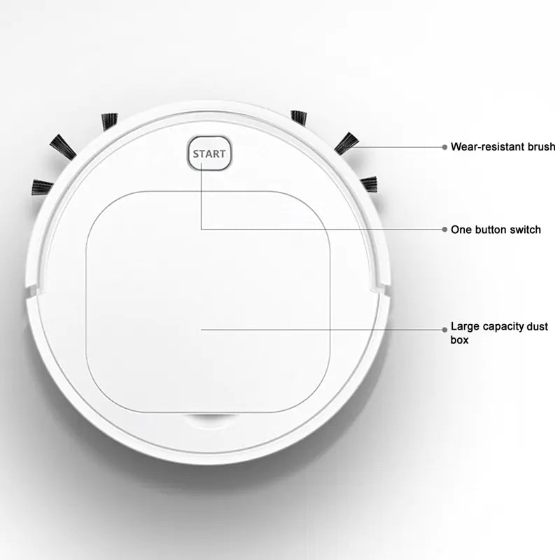 Smart Robotic Vacuum Cleaner for Effortless Cleaning