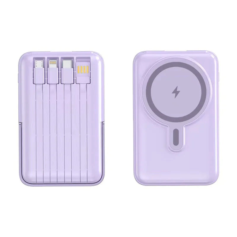 Magnetic Wireless Power Bank with Fast Charging