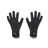 Under Armour Mens Halftime Gloves (003) Black / / Pitch Gray Small/Medium