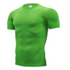 Solid Color Slim Fit Crew Neck T-Shirt