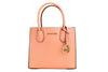 Michael Kors Mercer Medium Sherbet Leather Messenger Crossbody Bag