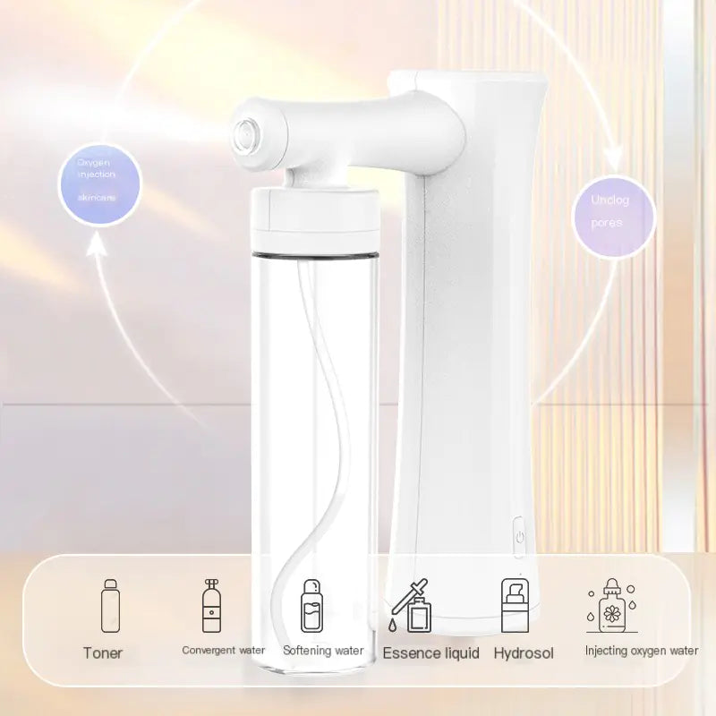 Portable Nano Mist Hydration & Oxygen Spray Device